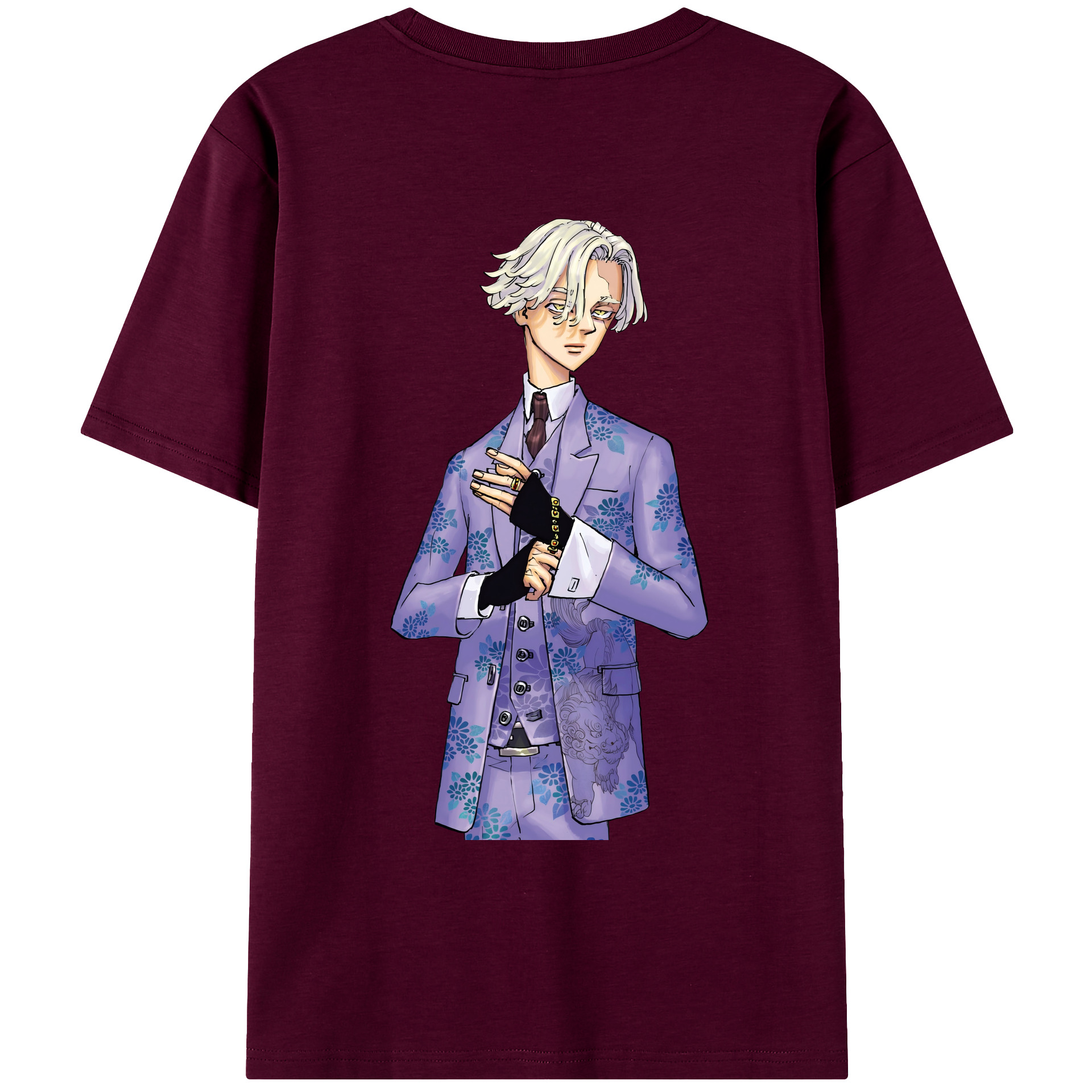 （画像用） 東京リベンジャーズ Tokyo Revengers レディース半袖Tシャツ(バックプリント)